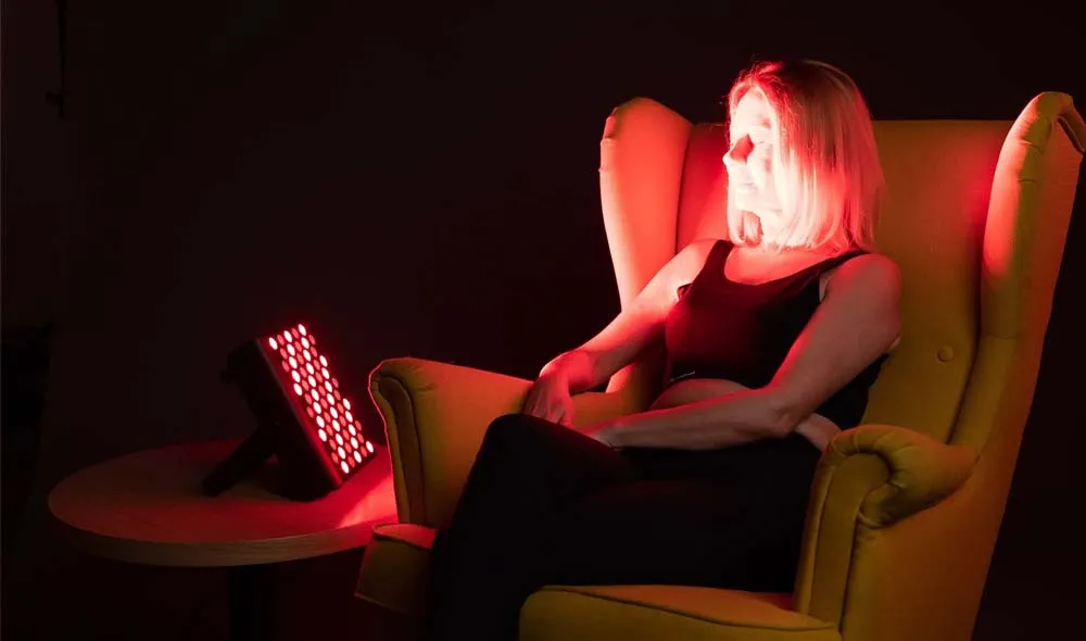 red light therapy at home