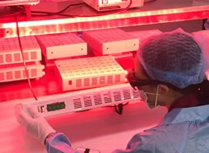 red light therapy inspection