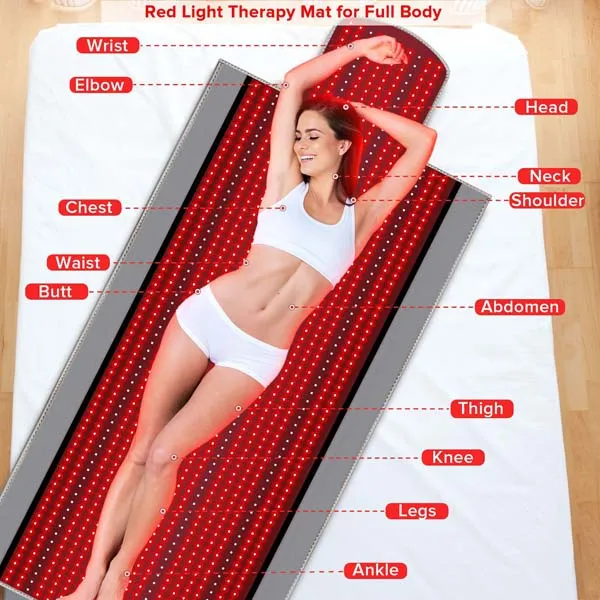 whole body red light therapy mat