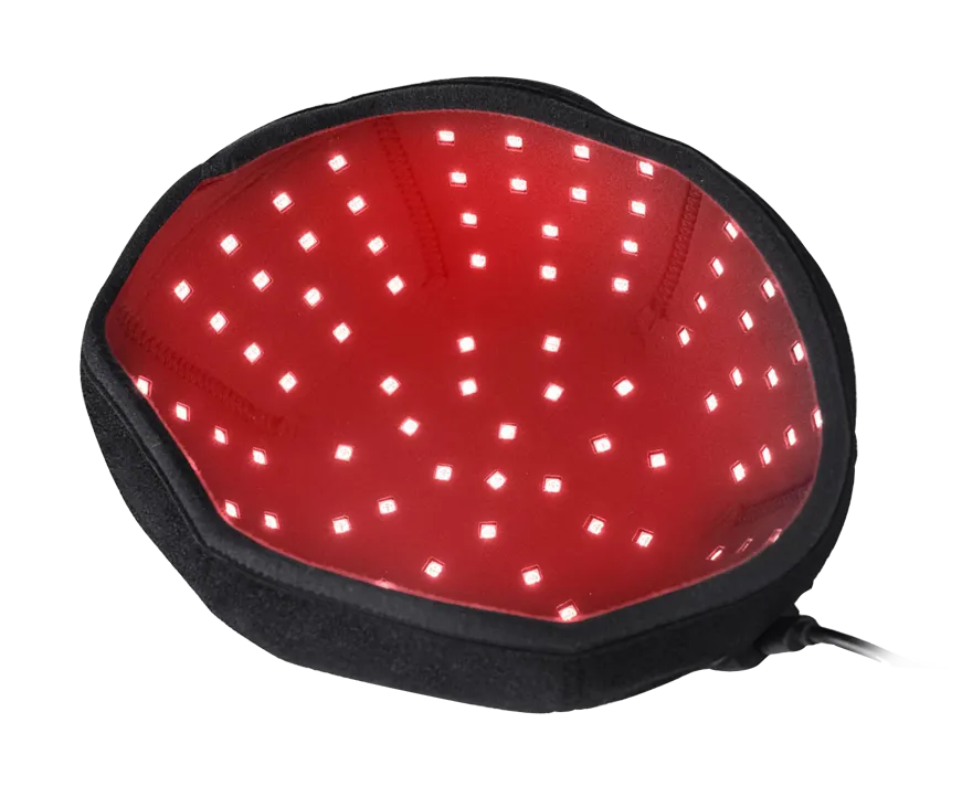 red led light therapy caps