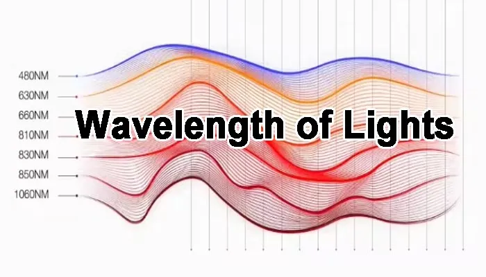 wavelength of red light therapy