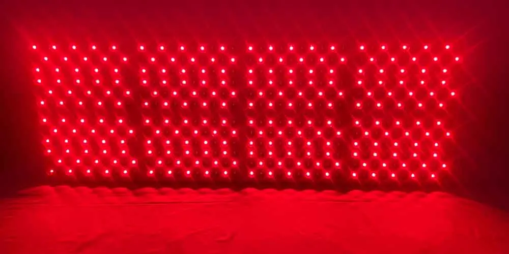 powerful red light therapy pulsing