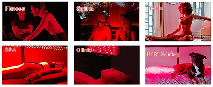 red light therapy usuage